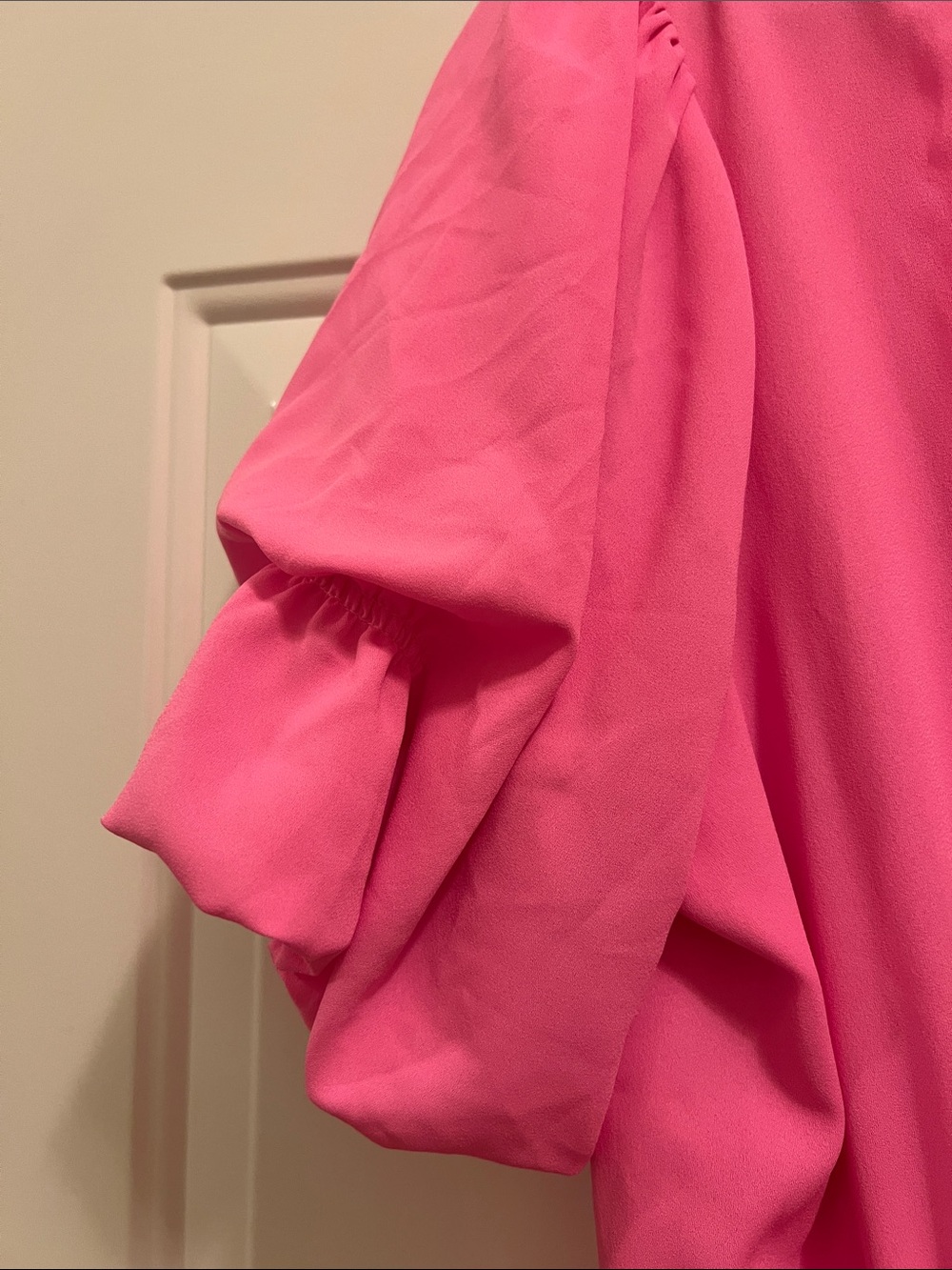 Vibrant Pink ruffled Martha Dress by Lilly Pulitzer Size 12 - Picture 7 of 9